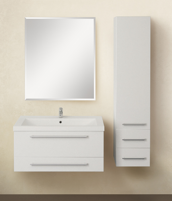 Зеркало-шкаф 1MarKa Соната 60 белый глянец зеркальный шкаф для ванной акватон капри 60 белый глянец