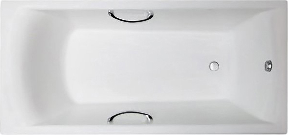 Чугунная ванна Castalia Prime 180x80x48 с ручками, цвет белый Ц0000147 - фото 1