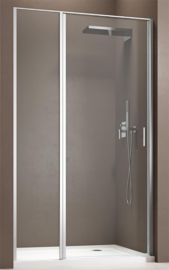 

Душевая дверь Allen Brau Priority 100 3.31005.BA серебро браш, 3.31005.BA