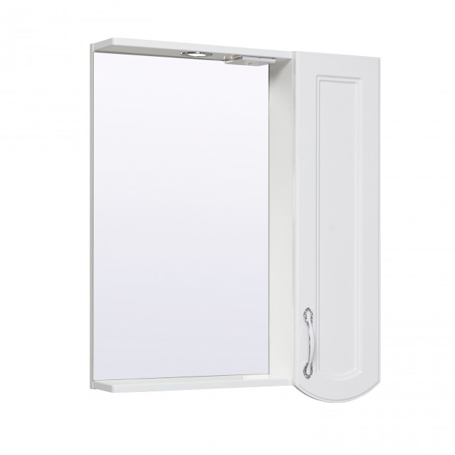 Зеркало-шкаф Runo Неаполь 65 R кпб неаполь коричневый р cем с простыней на резинке 180х200