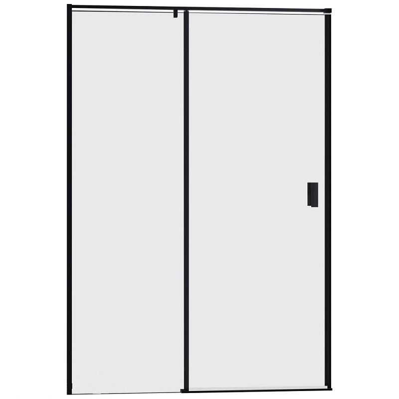 

Душевая дверь в нишу Cezares URBAN-B-12-150-C-NERO с черным профилем, URBAN-B-12-150-C-CR