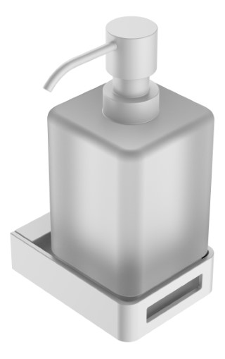 Дозатор Boheme Q 10957-MW настенный, белый матовый дозатор для жидкого мыла keuco elegance new 11654 настенный