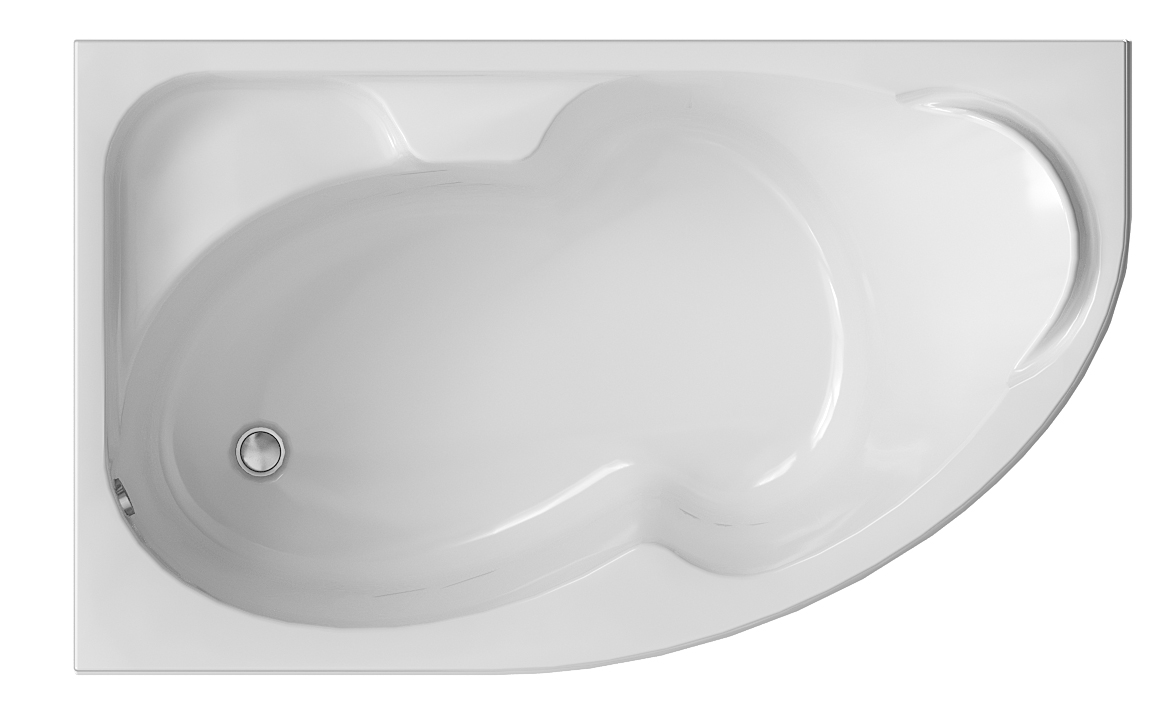 

Акриловая ванна 1Marka Diana 170x90 L, Белый, Diana 170x90 L