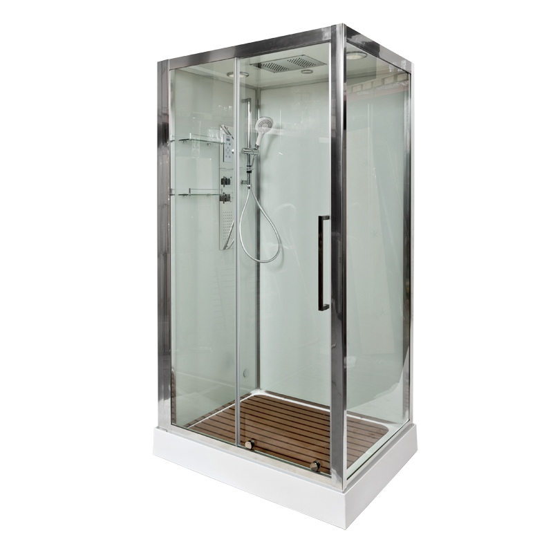 

Душевая кабина AvaCan Z120EL, 120х90х220 см, стекло прозрачное, профиль хром, Z120EL