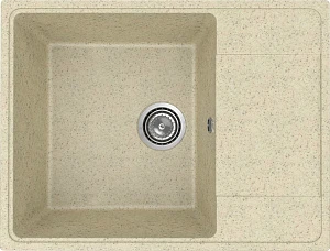 Мойка кухонная Practik PR-M 650-002 65 см, слоновая кость