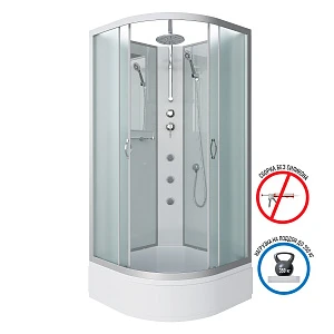 Душевая кабина Niagara Classic NG-3301-14BKTG 90x90x240 с гидромассажем