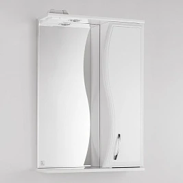 Зеркало-шкаф Style Line Эко Волна Панда 55/С белый