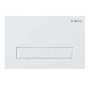 Кнопка смыва BelBagno Marmi BB009-MR-BIANCO белый