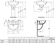 Раковина Ideal Standard Ecco/Eurovit W424001 60 см - превью 1