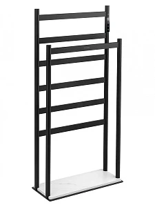 Электрический полотенцесушитель Wonzon & Woghand ESSEN WW-A407-MB 95х45 см, черный