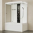 Душевая кабина Orans SR-86202WM 150х90 профиль белый, стекло прозрачное - превью 2