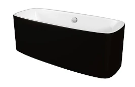 Акриловая ванна Grossman GR-2901B 75х170 отдельностоящая черная