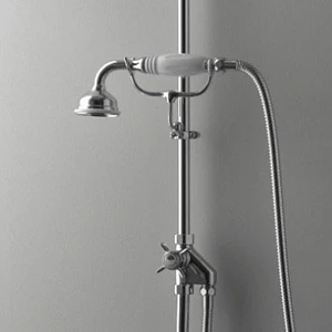Душевой гарнитур Devon&Devon Doccia MARK618CR белый / хром