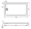 Экран для поддона Good Door Олимпик 140x80 NEW - превью 1