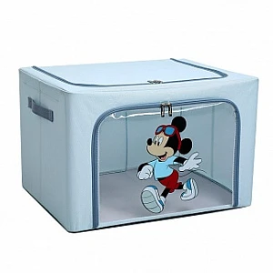 Коробка для игрушек Blonder Home Running Mickey KEY/57, голубая
