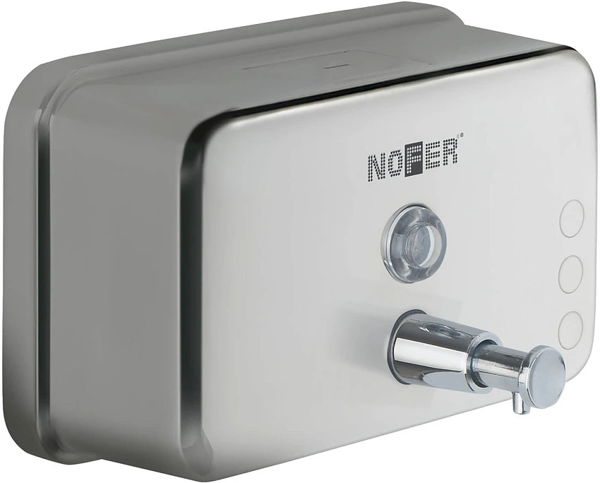 Диспенсер для мыла Nofer Inox 03042.B глянцевый