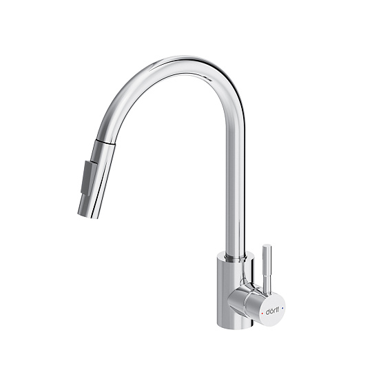 Смеситель для раковины Dorff Logic D3007500 хром
