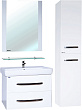 Мебель для ванной Bellezza Рокко 80 с 2 ящиками подвесная белая (Q80)