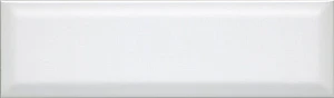 Плитка Аккорд белый грань 8,5х28,5 (9010)