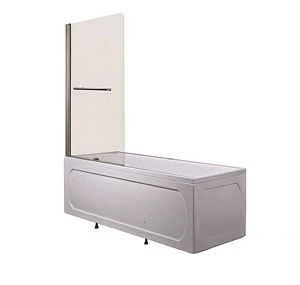 Шторка на ванну 1MarKa 82x150 Mistelite стекло матовое Р-02Mis