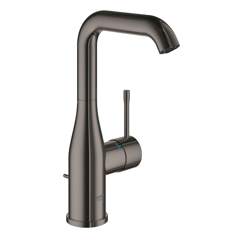 Смеситель Grohe Essence New 32628A01 для раковины, темный графит глянцевый