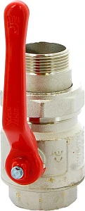 Шаровый кран Itap 098 Ideal 1 1/2&quot; нар-вн, накидная гайка, ручка бабочка