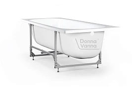 Стальная ванна ВИЗ Donna Vanna 160x70 с каркасной подставкой