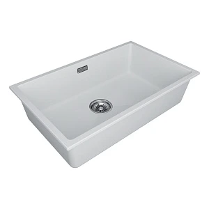 Мойка кухонная Paulmark LUMI 74UNI LU74-WH 46х74 см, белый