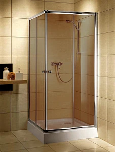 Душевой уголок Radaway Classic C 80 коричневое стекло