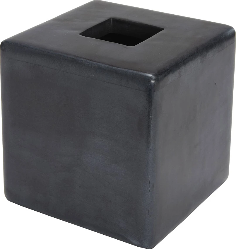Бокс для салфеток Kassatex Noir ANO-TH-BK темно-серый, 5 л
