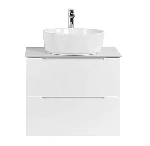 Тумба со столешницей BelBagno Etna H-60 70 подвесная, 2 ящика, Bianco Lucido