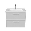 Тумба с раковиной Kerama Marazzi Piano Classic 65 подвесная, ясень белый матовый