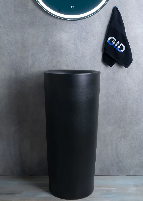 Раковина напольная Gid Autonomo Gid Nb130bg 40х40х85 черная графит