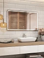 Зеркало Vigo Geometry Luxe 120 с подсветкой и сенсорным выключателем - превью 1