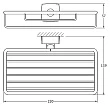 Полка FBS Esperado ESP 048 22 см - превью 2
