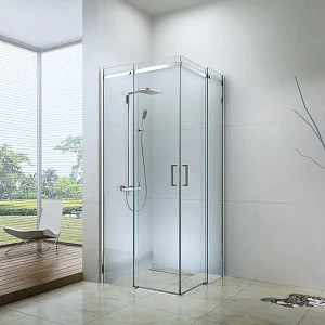 Душевой уголок Berges Wasserhaus Melita 061028 90х90, профиль хром сильвер