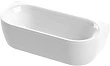 Акриловая ванна Cezares Metauro Wall 180x80 см - превью 1