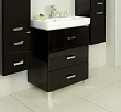 Тумба для комплекта Aquaton Америна М 70 черная - превью 1