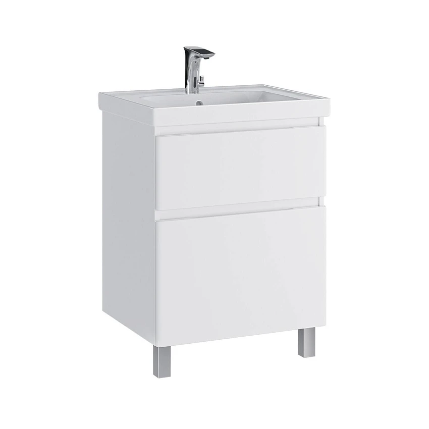 Тумба с раковиной SanStar Riana 60 напольная (раковина Грейс 60)
