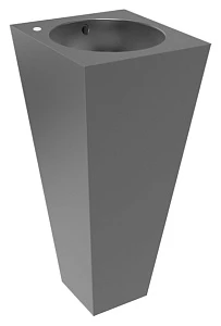 Рукомойник Senda Prisma fs satin w 210630013 с отверстием под смеситель