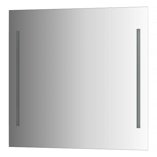 Зеркало EVOFORM LEDLINE BY 2117 со светильником 80x75 см