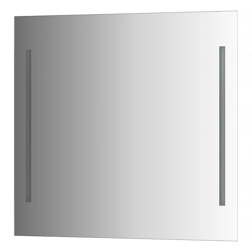 Зеркало EVOFORM LEDLINE BY 2117 со светильником 80x75 см
