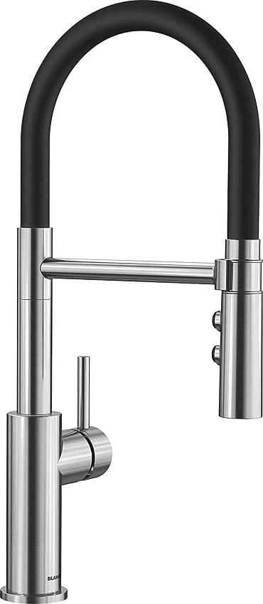 Смеситель для кухонной мойки Blanco Catris-S Flexo нержавеющая сталь UltraResist 525792