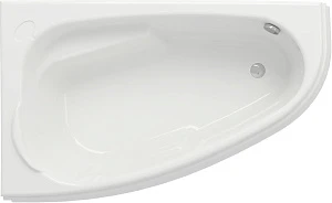 Акриловая ванна Cersanit Joanna 140x90 L, ультра белый, без ножек