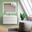 Тумба для комплекта BelBagno Albano 80 подвесная, bianco lucido - превью 1