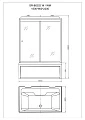 Душевая кабина Orans SR-86202WM 150х90 профиль белый, стекло прозрачное - превью 1