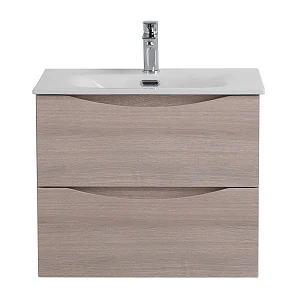 Тумба с раковиной BelBagno Marino-Cer-Mini 70 подвесная, 2 ящика, Rovere Grigio