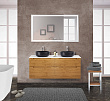 Мебель для ванной BelBagno Etna H-60 140 подвесная, со столешницей, 4 ящика, Rovere Nature