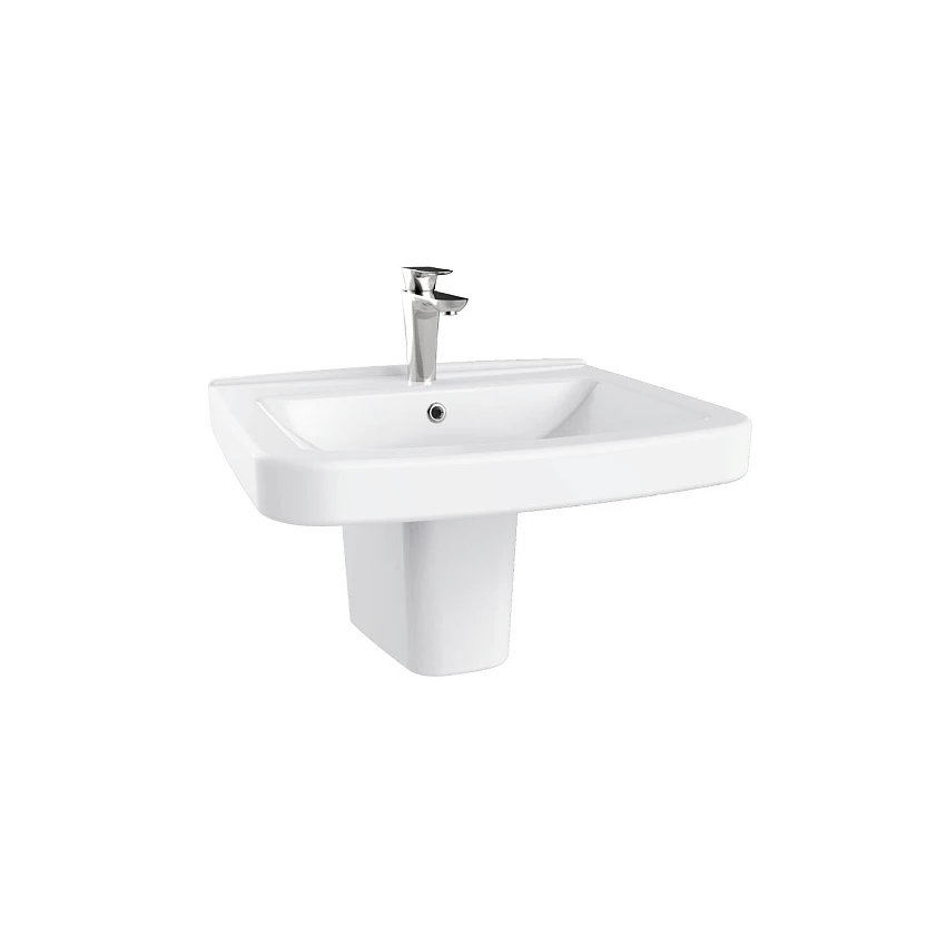 Раковина Creavit Lara LR060-00CB00E-0000 с полупьедесталом