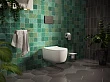 Инсталляция для унитазов Berges Wasserhaus Novum 040235 с кнопкой смыва D5 черная Soft Touch - превью 1